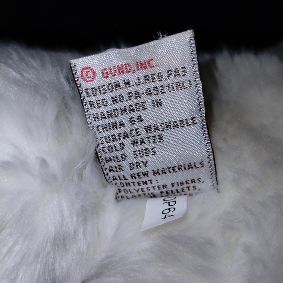 Gund Penelope #36057 Handmade Plush Bunny Rabbit with Spring Flowers 10in - Picture 4 of 4